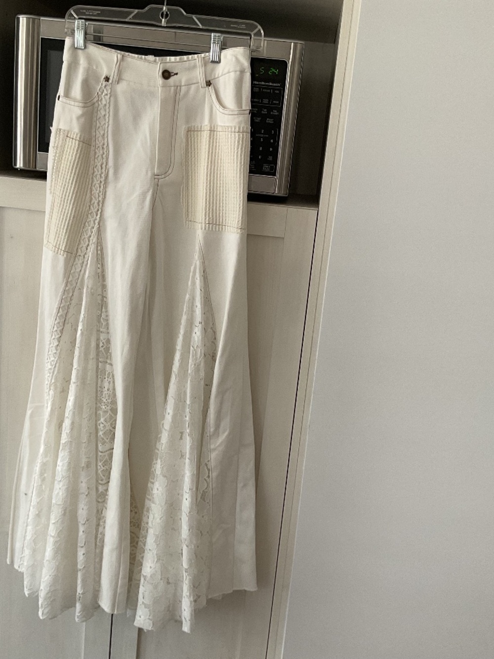 Off White palazzo jean